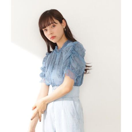 ツートーンシアーレーストップス | ジル バイ ジル スチュアート(JILL  