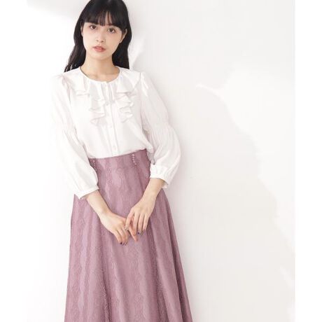 ラッフルカラーブラウス | ジル バイ ジル スチュアート(JILL by JILL 