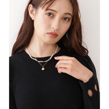 パール2連ネックレス | ジル バイ ジル スチュアート(JILL by JILL 