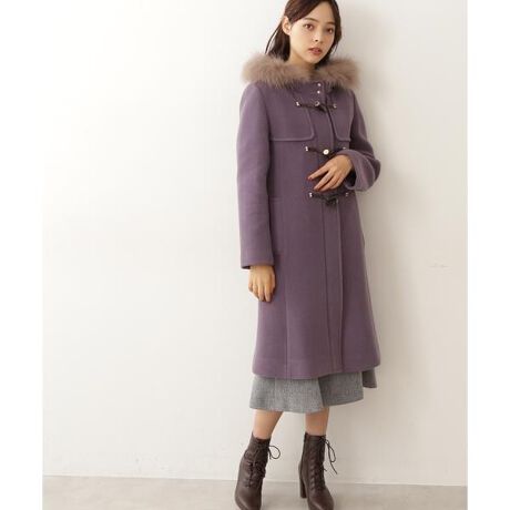 WEB限定商品》フロッシーモッサダッフルコート | ジル バイ ジル  