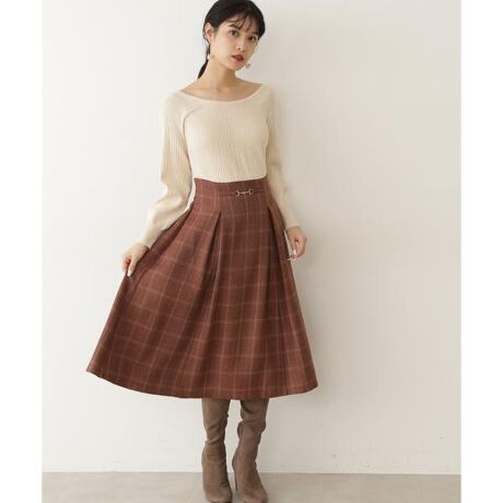 ミックスカラーチェックワンピース | ジル バイ ジル 