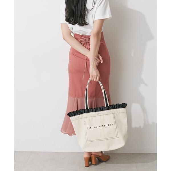 JILLSTUART トートバッグ 大 フリルトートバッグ（大）｜ジルバイジルスチュアートの通販