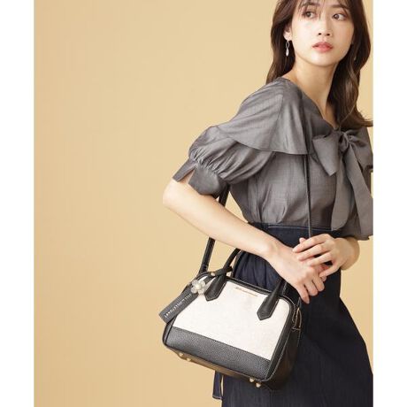 グレースコンチネンタル 切り分け FRスタッズレザーフラット 