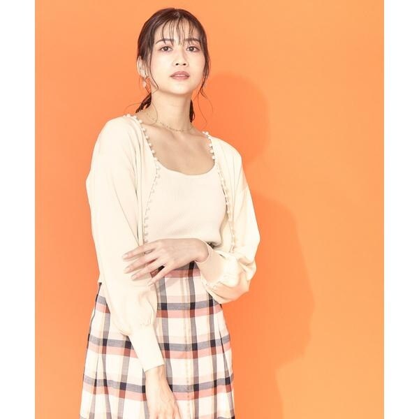 パールカーディガン パールカーディガン | ジル バイ ジル スチュアート(JILL by JILL