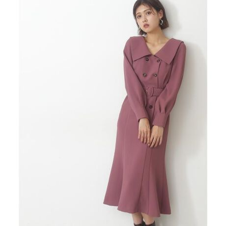 ビッグカラートレンチワンピース | ジル バイ ジル スチュアート(JILL  