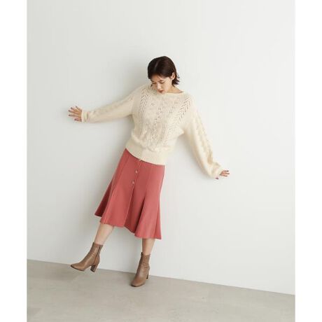 フロントボタンマーメイドミディスカート | ジル バイ ジル  