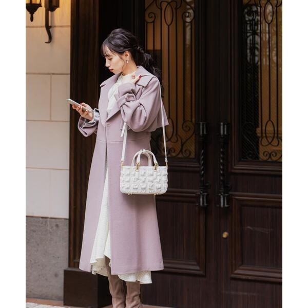 【JILLbyJILLSTUART】ビックカラーウールトレンチコート ビックカラーウールトレンチコート | ジル バイ ジル