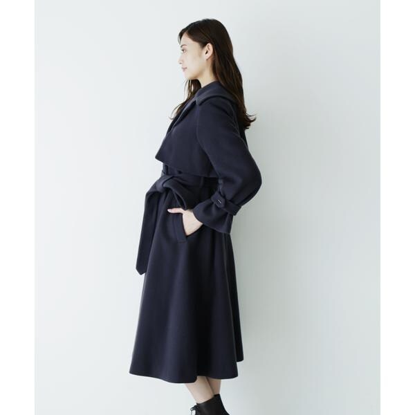 ビックカラーウールトレンチコート | ジル バイ ジル スチュアート