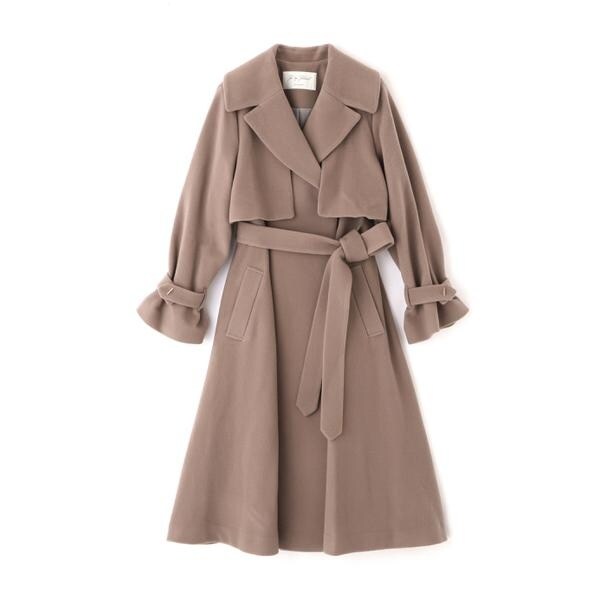 ビックカラーウールトレンチコート | ジル バイ ジル スチュアート