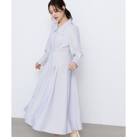 コルセットウエストシャツワンピース | ジル バイ ジル スチュアート 