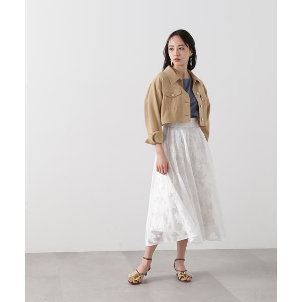 JILL by JILL STUART リネン調カラージャケット JILL by JILL STUART（ジルバイジルスチュアート）の「◇リネン