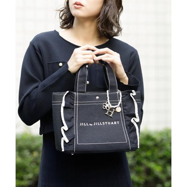 JILL by JILLSTUART フリルトートバッグ 小 ジルスチュアート-eastgate.mk