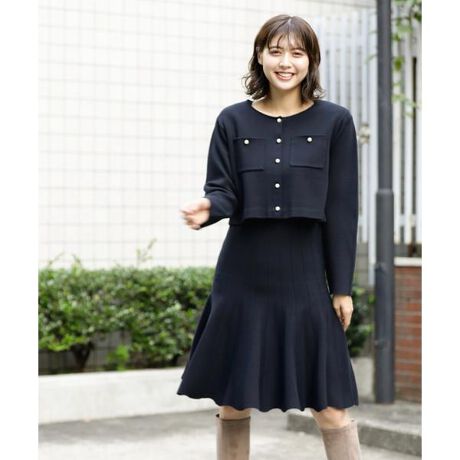 ジャケットセットワンピースニット | ジル バイ ジル スチュアート 