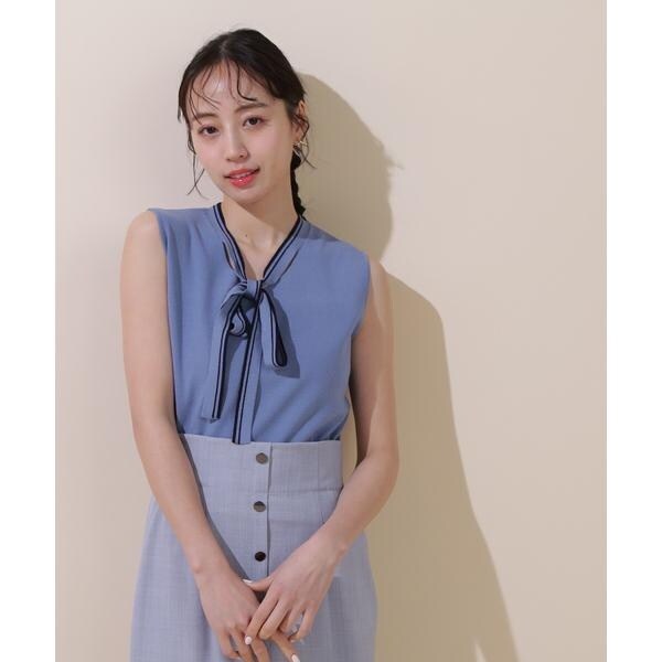 JILLSTUART スカラップ ノースリーブ トップス ジルスチュアート JILLSTUART スカラップ ノースリーブ トップス ジルスチュアート