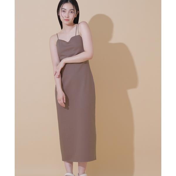 ジルバイベーシックカップ付きキャミワンピース ジルバイベーシックカップ付きキャミワンピース｜ジルバイジル