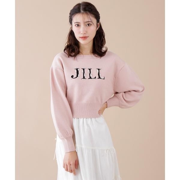 JILL STUART❤️ビジューニット JILL by JILL STUART｜ロゴジャガードビジューニット | Rakuten