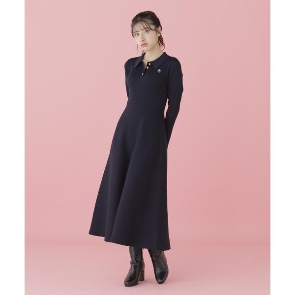 ジルバイジルスチュアート　長袖ポロネックニットワンピース JILL by JILL STUART（ジルバイジルスチュアート）の「◇長袖