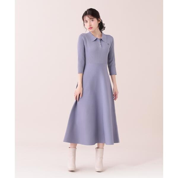 ポロネックニットワンピース　JILL by JILL STUART ポロネックニットワンピース | ジル バイ ジル スチュアート