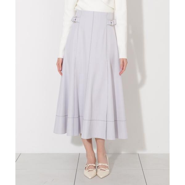 新品　ジルバイジルスチュアート　ベーシックツイルセミフレアスカート　ネイビー Amazon.co.jp: [ジル バイ ジルスチュアート] スカート