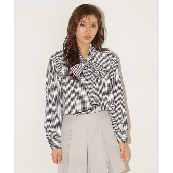 JILL BY JILL STUART ショート丈ボウタイブラウス 2025SS - メルカリ