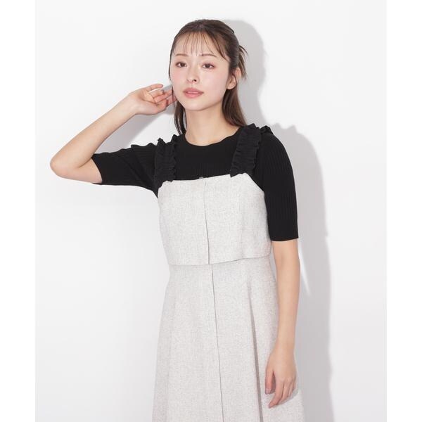 JILL by JILLSTUART - ジルバイ リブベーシックスカラップ オフショルニット 楽天市場】【SALE／50%OFF】リブ ベーシック オフショル ニット