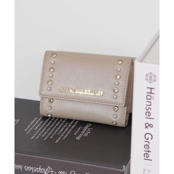 すぐ届く*JILL by JILL STUART*パールラインウォレット 折財布 パールラインウォレット | JILL by JILL STUART（ジル バイ ジル