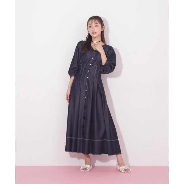 ◇ダブルブレストツイードミニワンピース | ジル バイ ジル
