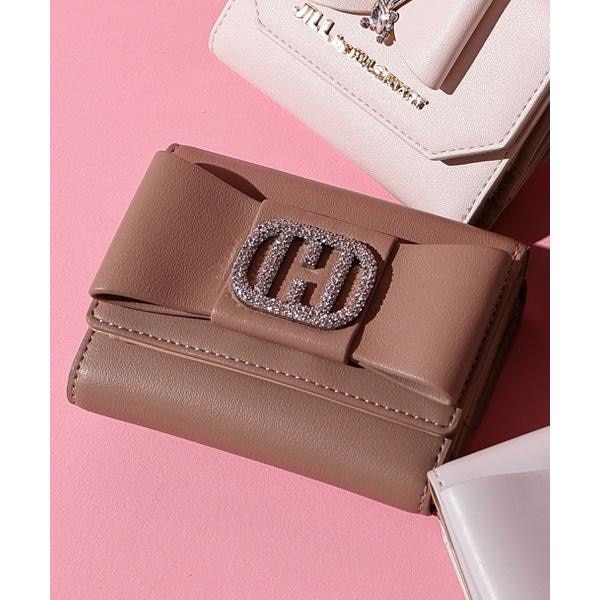 すぐ届く*JILL by JILL STUART*パールラインウォレット 折財布 パールラインウォレット | JILL by JILL STUART（ジル バイ ジル