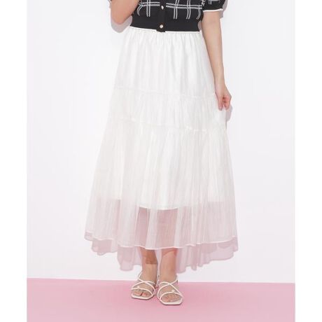 [^ԁF1255120039]JILL by JILL STUARTŐlC̃I[KW[fނg{[~[ȃXJ[gB\ʂɉʂ̂kfނŁAقǂ悢Ɠy₩ȈۂłBEGXg̓TengSdlŃJWAA_ȃXeb`ꂽfUC|CgBTVcjbg킹߂łBBeƖ̊֌WɂAFČꍇ܂B܂p\REX}[gtHȂǂ̊ɂA኱iƉ摜̃J[قȂꍇ܂B\߂Bi̐F́AiPi摜QƉBi摜̓Tv̂߁AFTCY̎dlɕύXꍇ܂̂ŁA\߂B