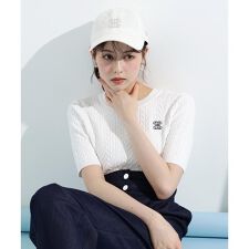 ランダムケーブルニット