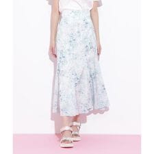 ジル バイ ジル スチュアート(JILL by JILL STUART)のフラワープリントフレアスカート