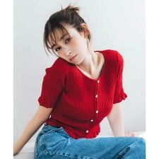 前後2way変形リブニット