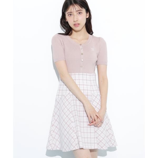 配色切り替えポロシャツワンピース | ジル バイ ジル