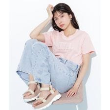 オーガニックコットン刺繍＆ホットフィットロゴTシャツ