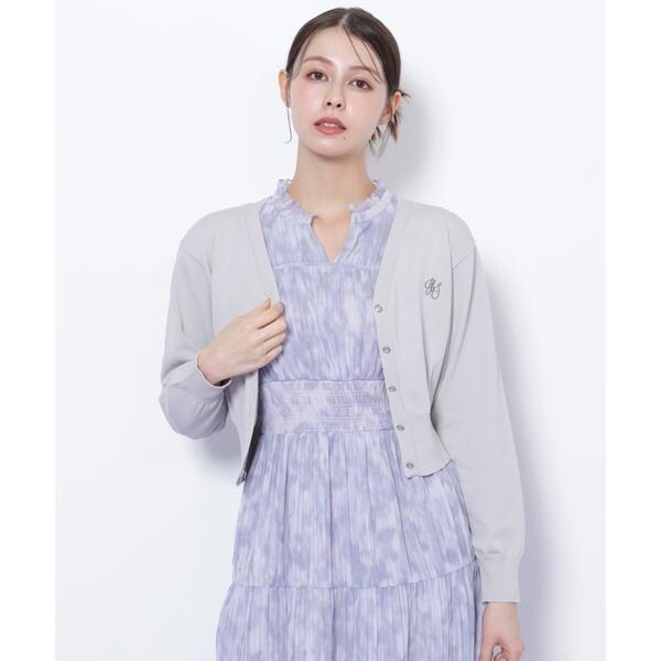 jill by jillstuart ボリュームフェイクファーニットパーカー JILL by JILL STUART｜ボリュームフェイクファーニットパーカー