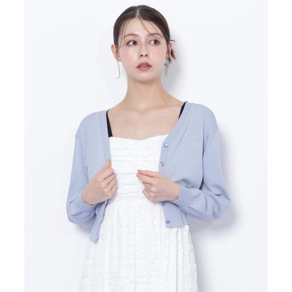 jill by jillstuart ボリュームフェイクファーニットパーカー JILL by JILL STUART｜ボリュームフェイクファーニットパーカー