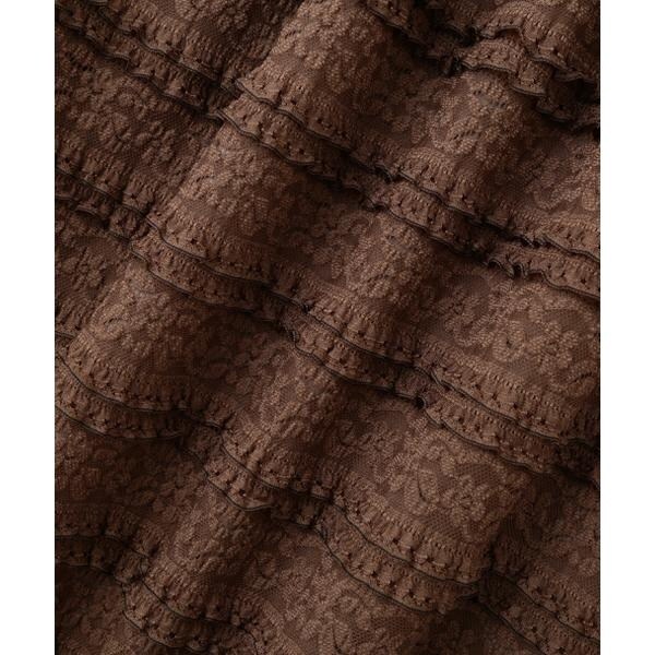 バイカラーストレッチレースセットアップ