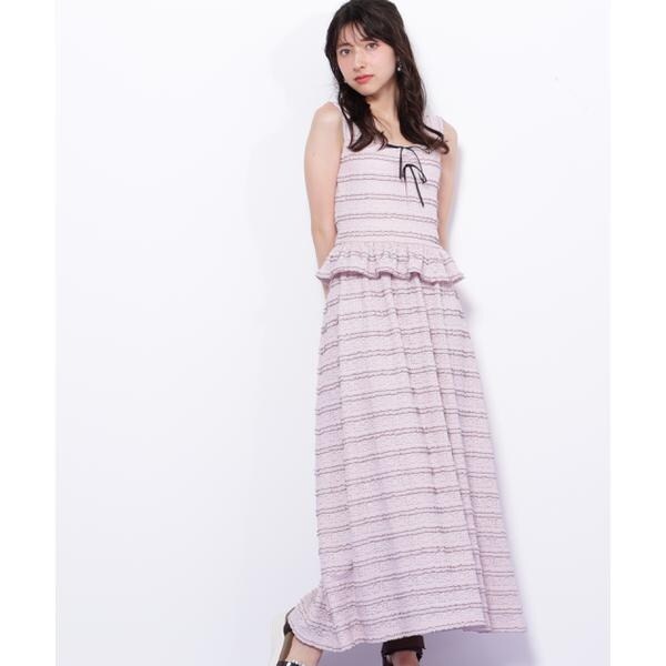 バイカラーストレッチレースセットアップ