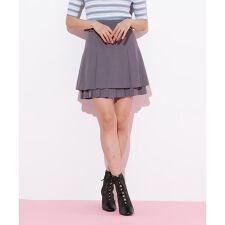 レイヤードミニスカート