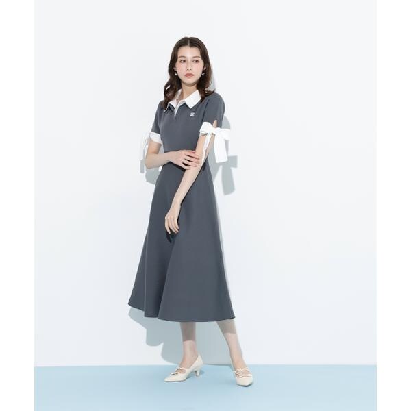 JILL by JILLSTUART ダブルカラーニットワンピース ◇ダブルカラーニットワンピース（ワンピース）｜JILL by JILL