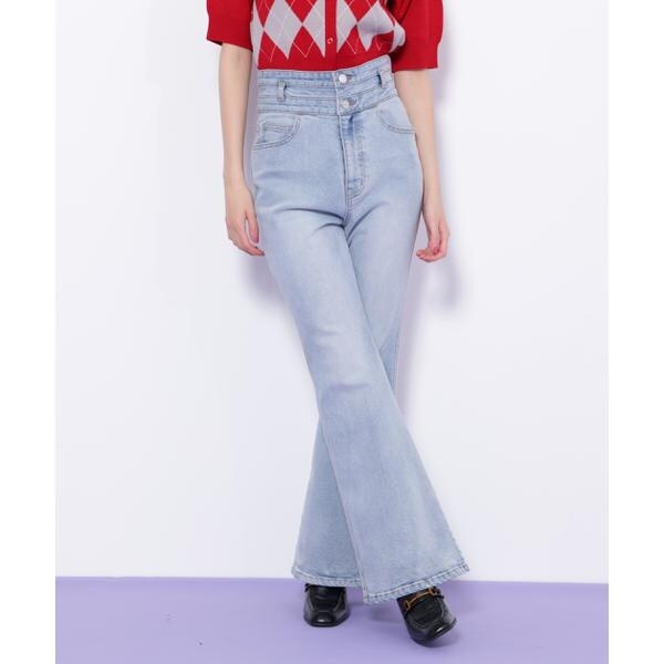 ジル バイ ジル スチュアート（JILL by JILL STUART）/フレアデニムパンツ フレアデニムパンツ | ジル バイ ジル スチュアート(JILL by JILL