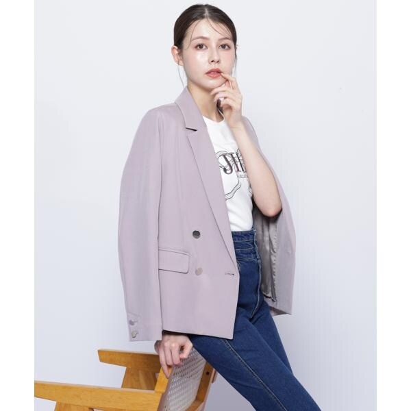 Wボタンシャギーショートコート | ウィルセレクション(WILLSELLECTION