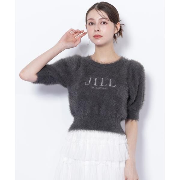 ロゴ刺繍シャギーニット | ジル バイ ジル スチュアート(JILL by