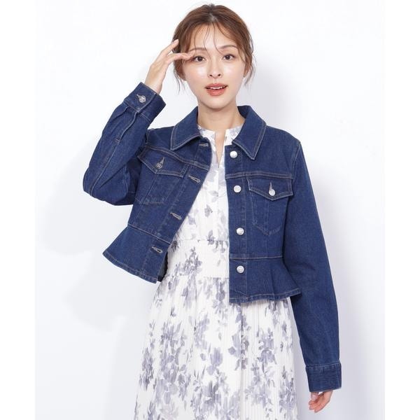 JILL STUART ジルスチュアート デニムライクシリーズジャケット JILL by JILL STUART｜◇デニムライクGジャン | Rakuten Fashion