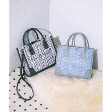 ジル バイ ジル スチュアート(JILL by JILL STUART)の＜WEB限定カラーあり＞ツイードショルダートート