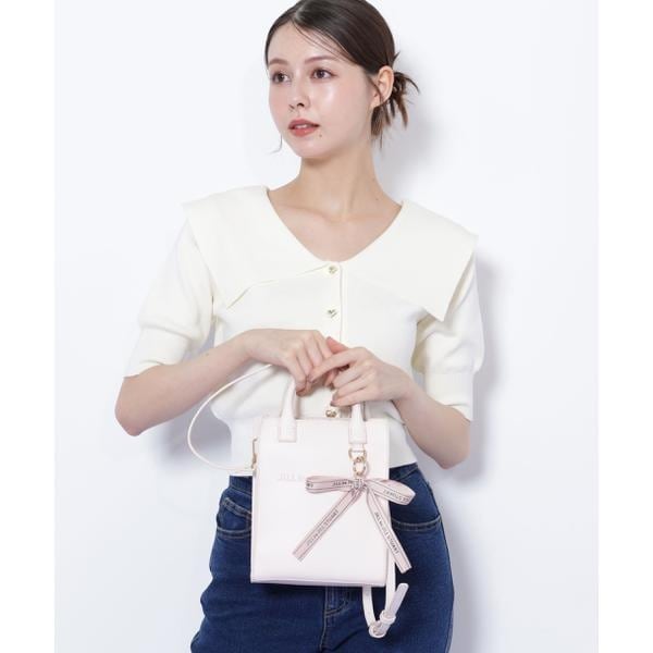 JILL by JILL STUART PEACH JOHN サテンフリルトート 楽天市場】フリルトート(小) JILL by JILL STUART ジル バイ