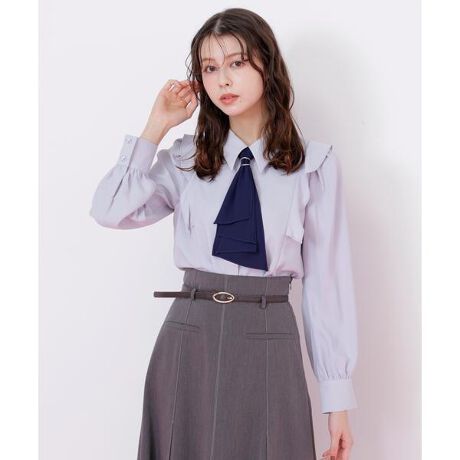 JILLSTUART パフスリーブボウブラウス ジルバイジルスチュアート JILL 