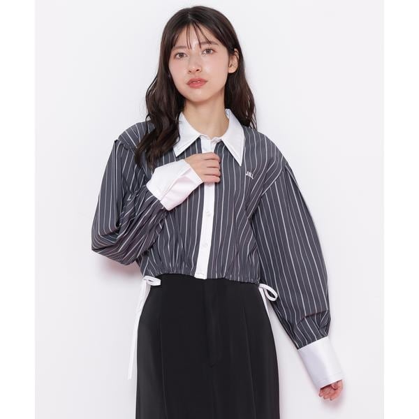 オンブレーチェック短丈シャツ | ジル バイ ジル スチュアート(JILL by