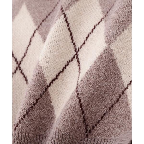 BEARシリーズ＞アーガイルカーディガン | ジル バイ ジル