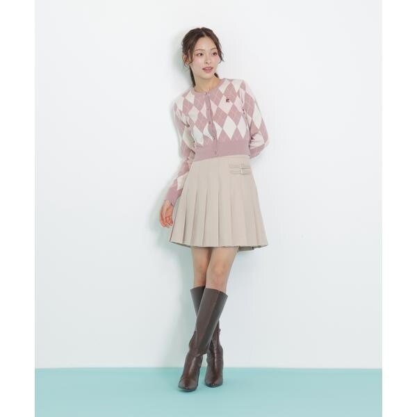 BEARシリーズ＞アーガイルカーディガン | ジル バイ ジル